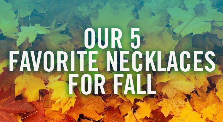 5 of Our Current Favorite Sterling Silver Necklaces for Fall